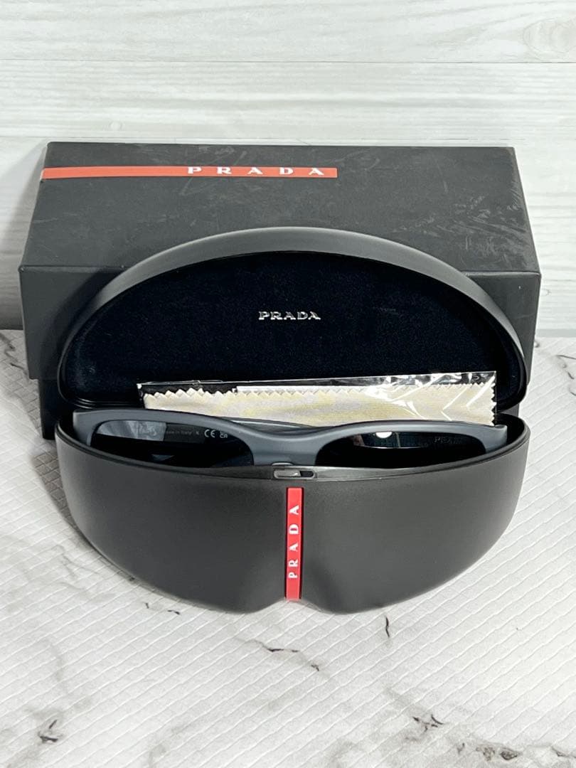 PRADA プラダ SPS01U UFK-5L0 マットグレー サングラス