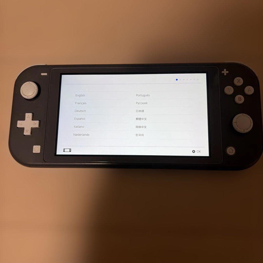 Nintendo Switch Lite グレー訳あり品