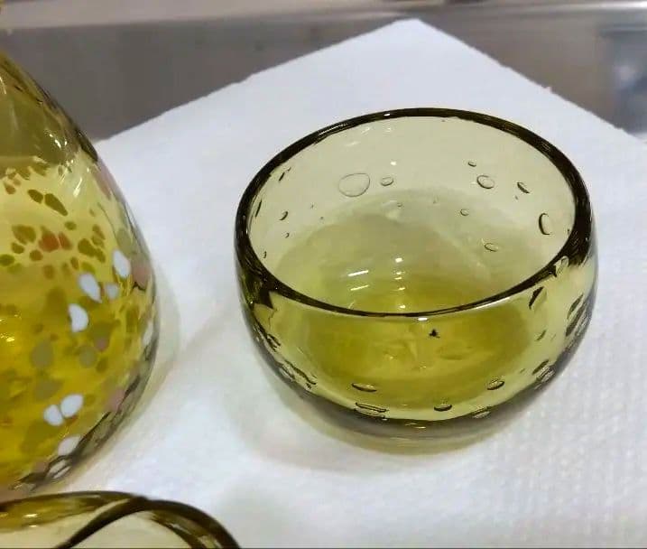 太田川ガラスの酒器セット