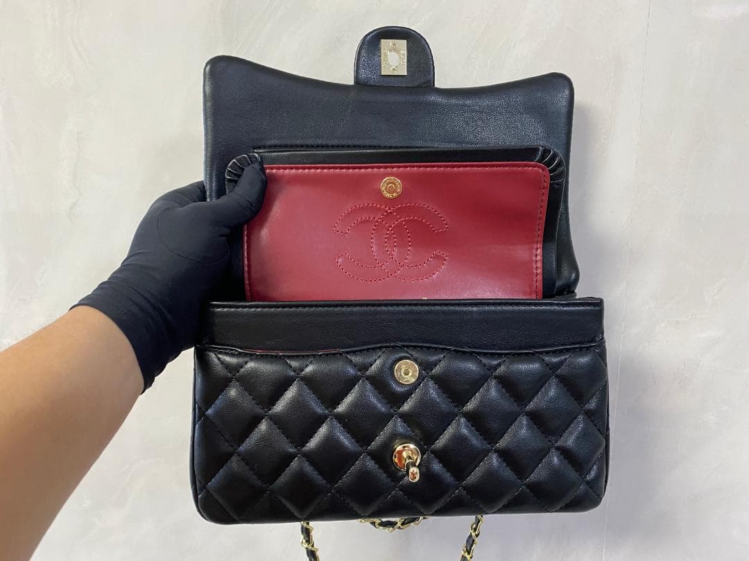 美品✨ 希少 CHANEL✨ レザー ショルダーバッグ ✨ブラック