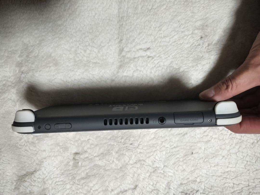動作品Nintendo Switch Lite グレー 本体極良品
