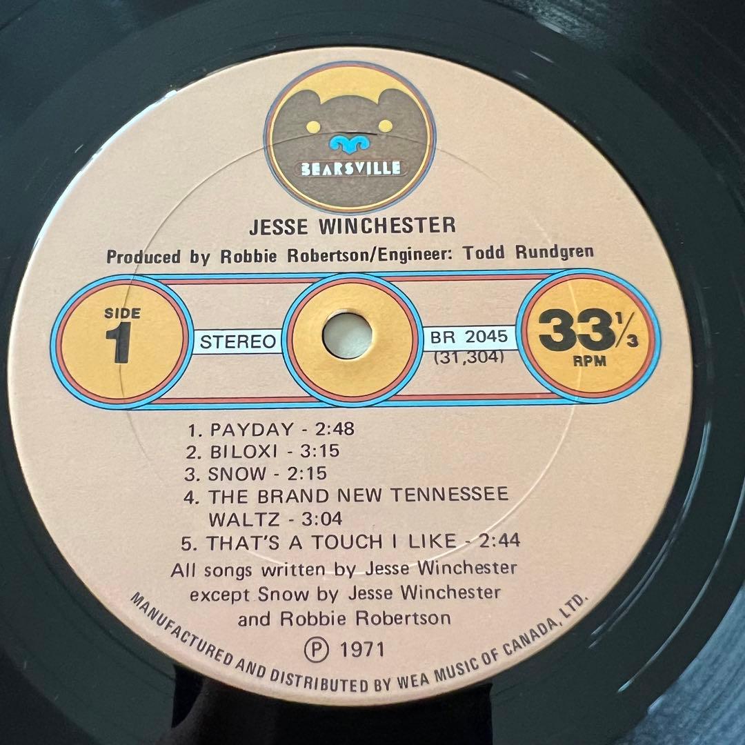 ジェシー ウィンチェスター/1st Albam
