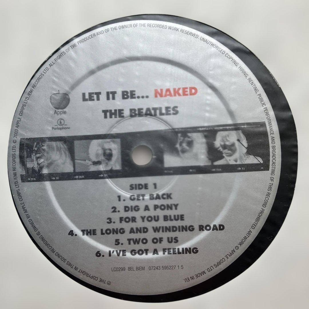 12インチ THE BEATLES/LET IT BE…NAKED