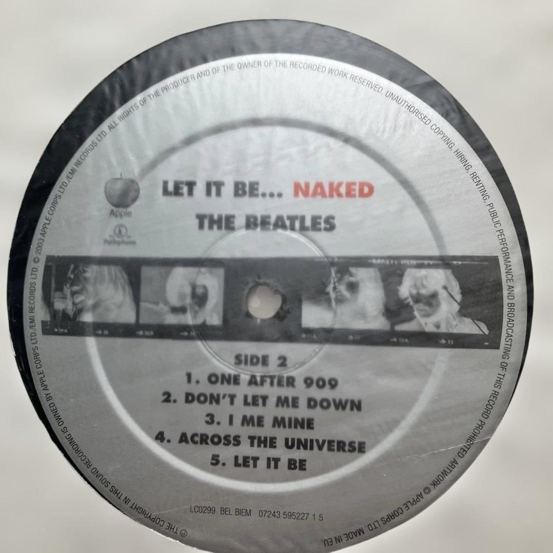 12インチ THE BEATLES/LET IT BE…NAKED