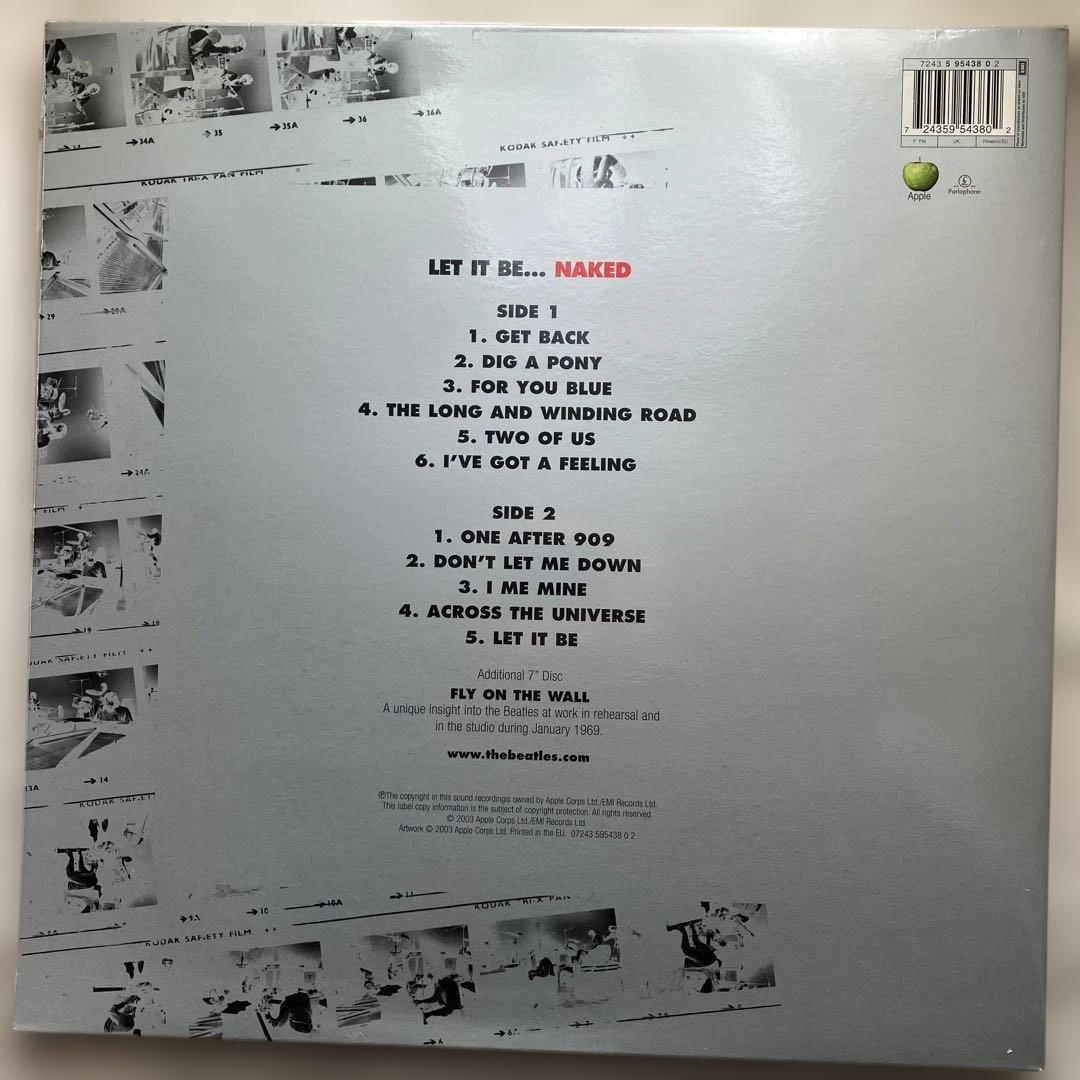 12インチ THE BEATLES/LET IT BE…NAKED