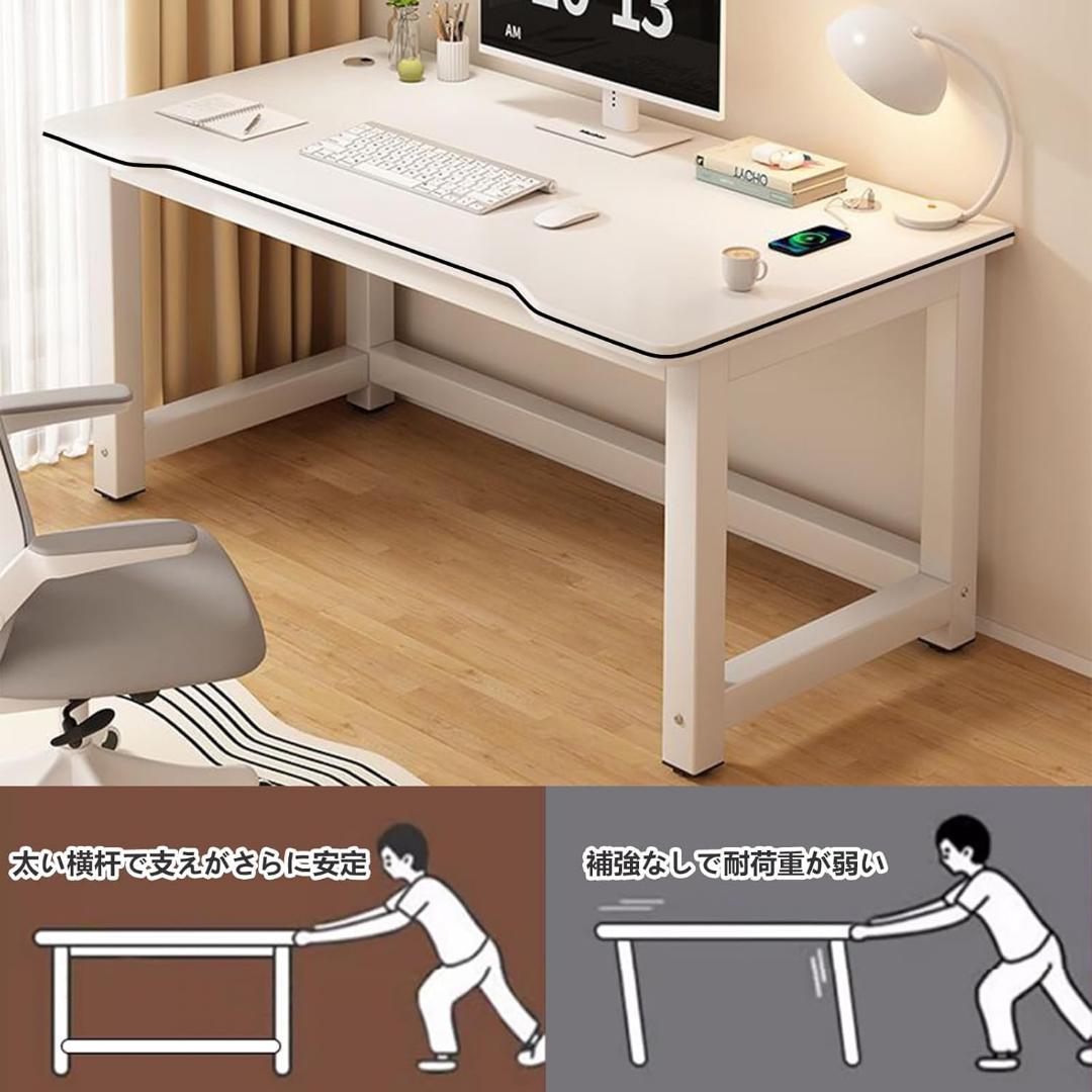 パソコンデスク❣️デスク ゲーミングデスク 50×100㎝ 組立簡単 テレワーク