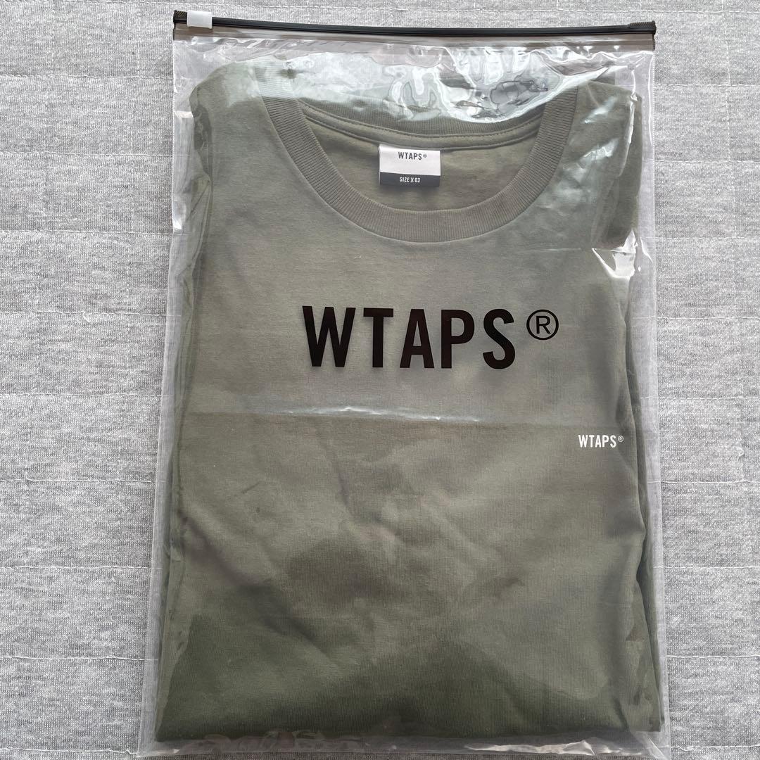 【極美品納品書付】 wtaps 24ss WTVUA SS COTTN オリーブ