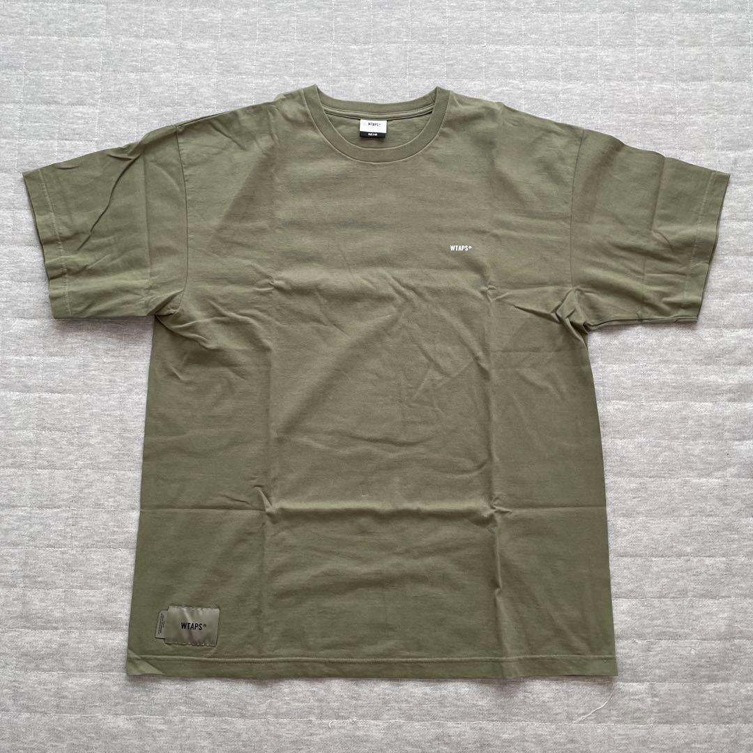 【極美品納品書付】 wtaps 24ss WTVUA SS COTTN オリーブ