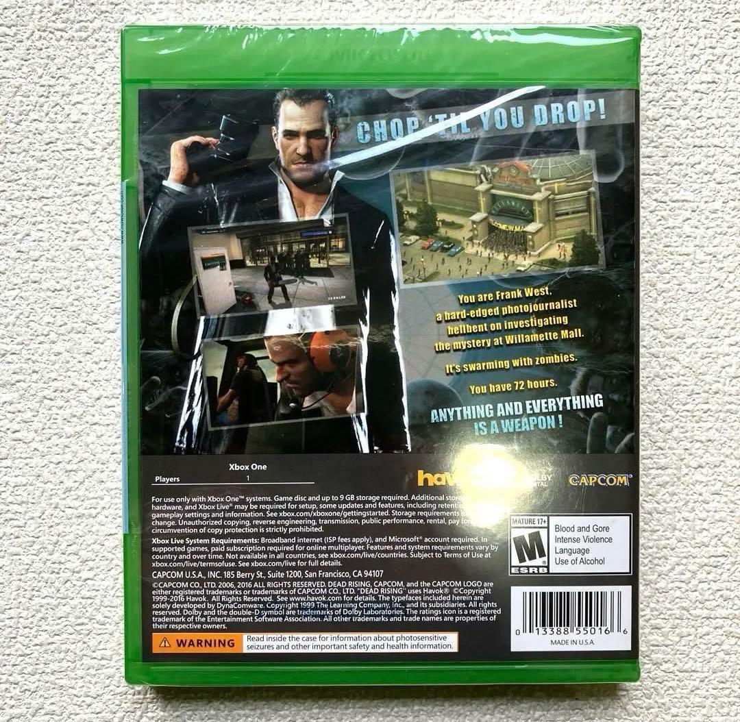 DEADRISING 1 / 2 XBOXONE 【北米版】 未開封