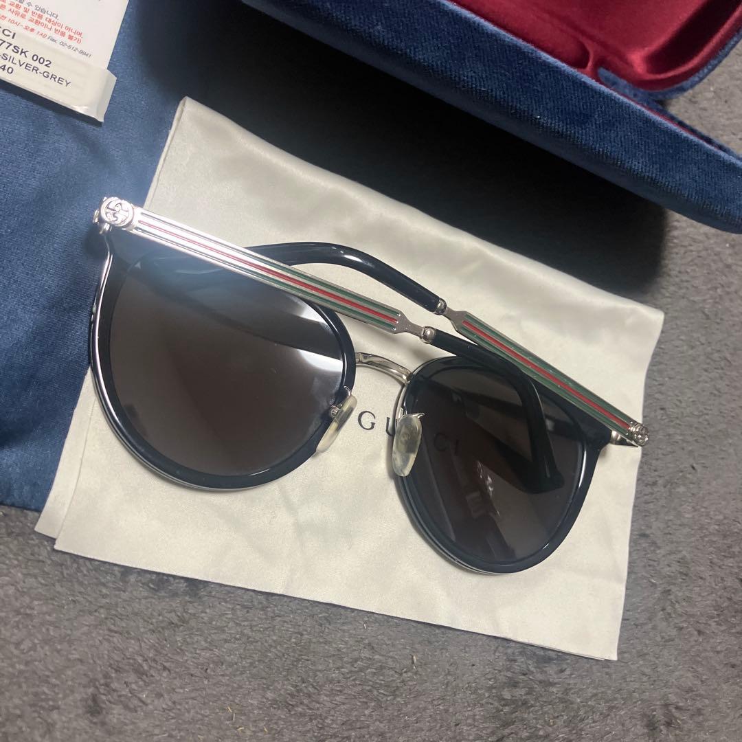 GUCCI サングラス　メガネ　カラーレンズ　眼鏡　0708