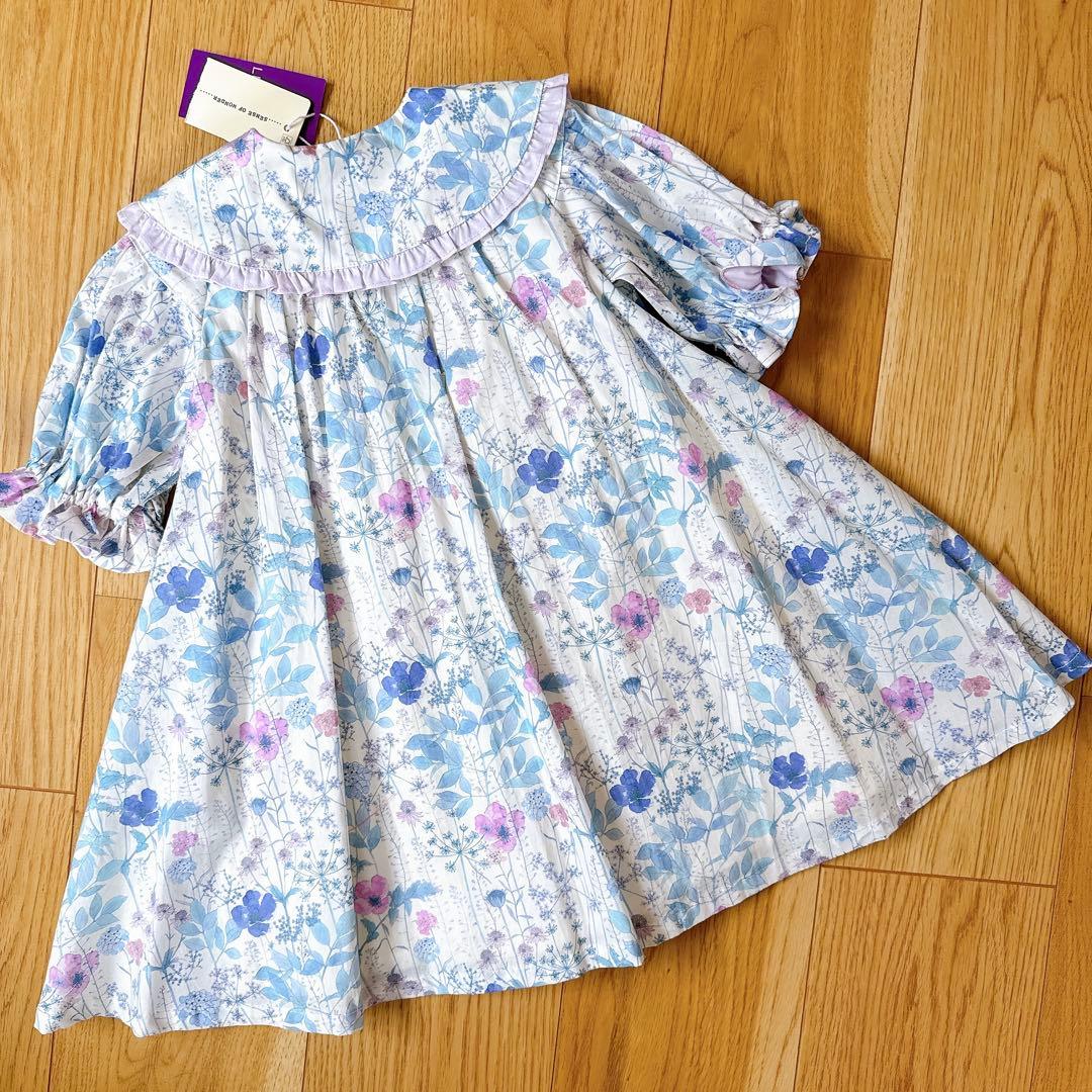 新品　90cm センスオブワンダー イルマ ワンピース　花柄