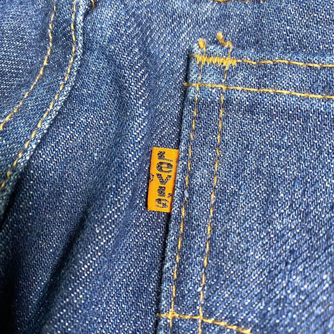 美品✨Levi's デニム オレンジタブ USA製 刻印 6 Scovill