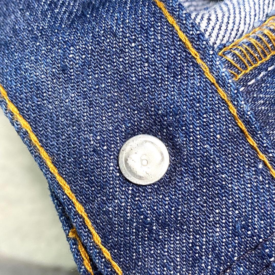 美品✨Levi's デニム オレンジタブ USA製 刻印 6 Scovill