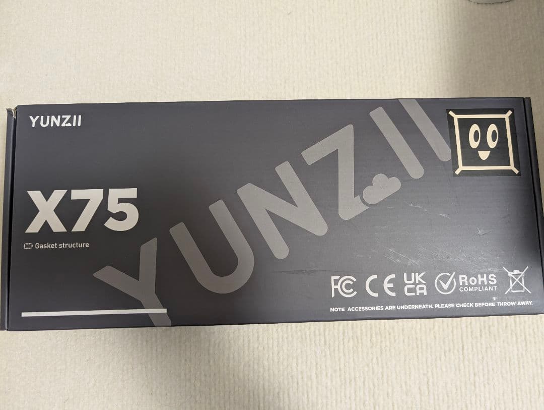 【超美品】YUNZII X75 ゲーミングキーボード