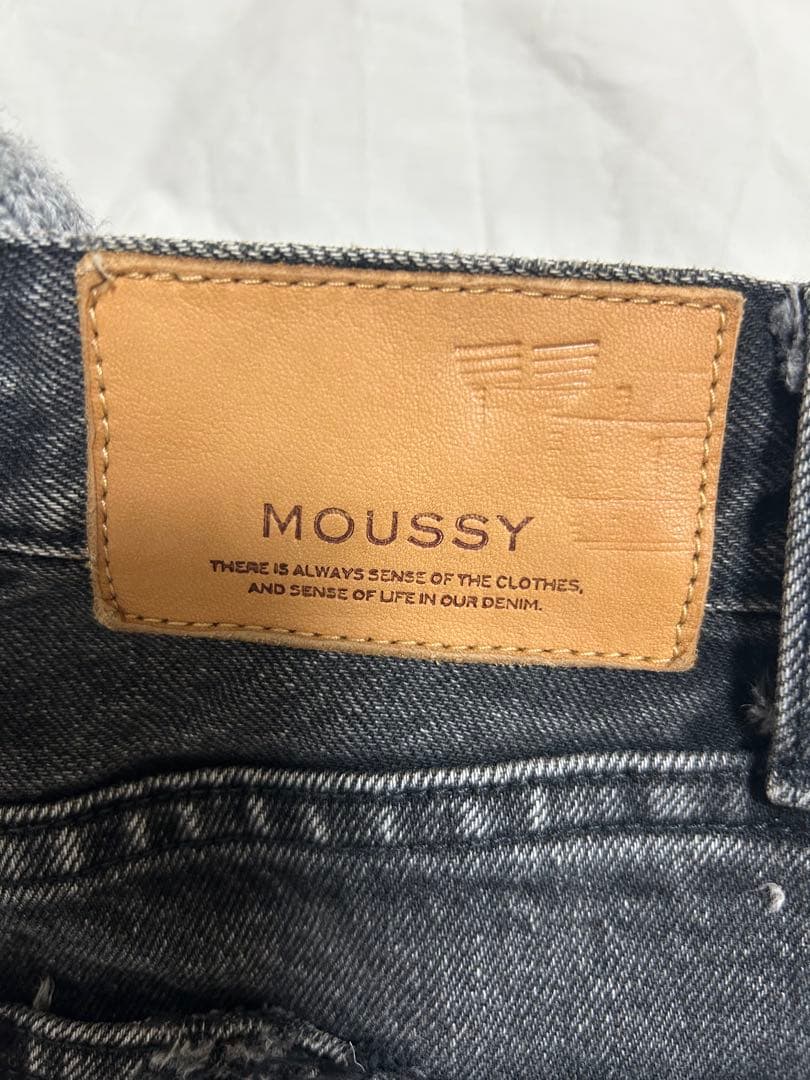 【お値下げ可】　MOUSSY MVS BLACK FLARE 23