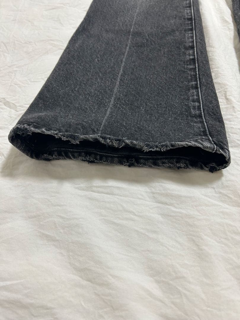 【お値下げ可】　MOUSSY MVS BLACK FLARE 23