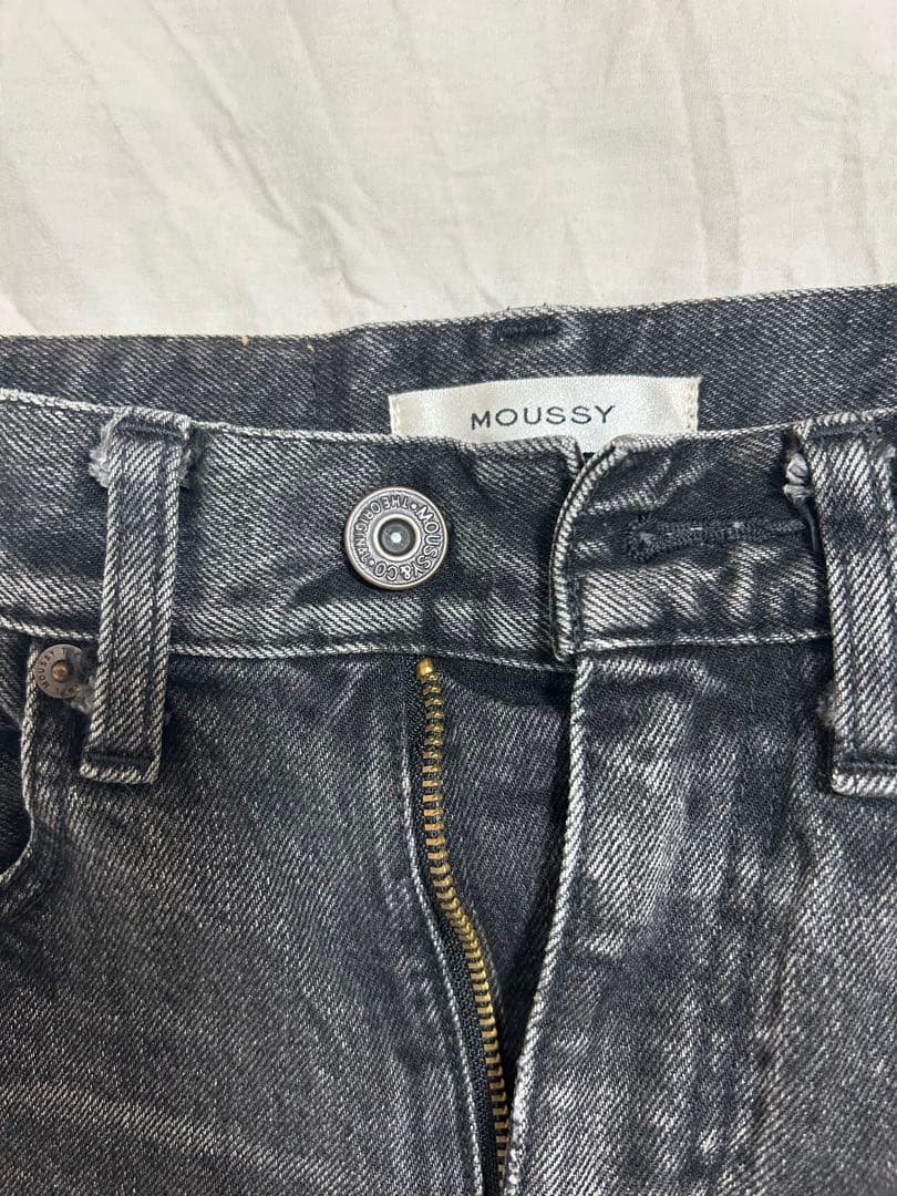 【お値下げ可】　MOUSSY MVS BLACK FLARE 23