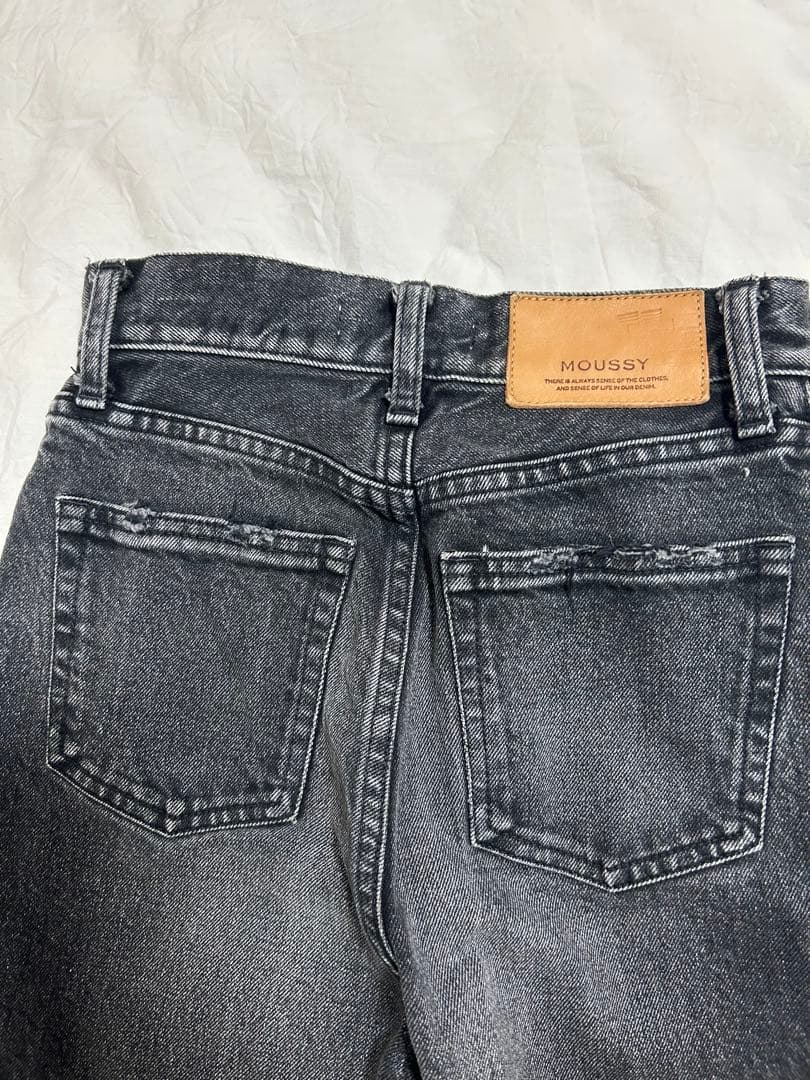 【お値下げ可】　MOUSSY MVS BLACK FLARE 23