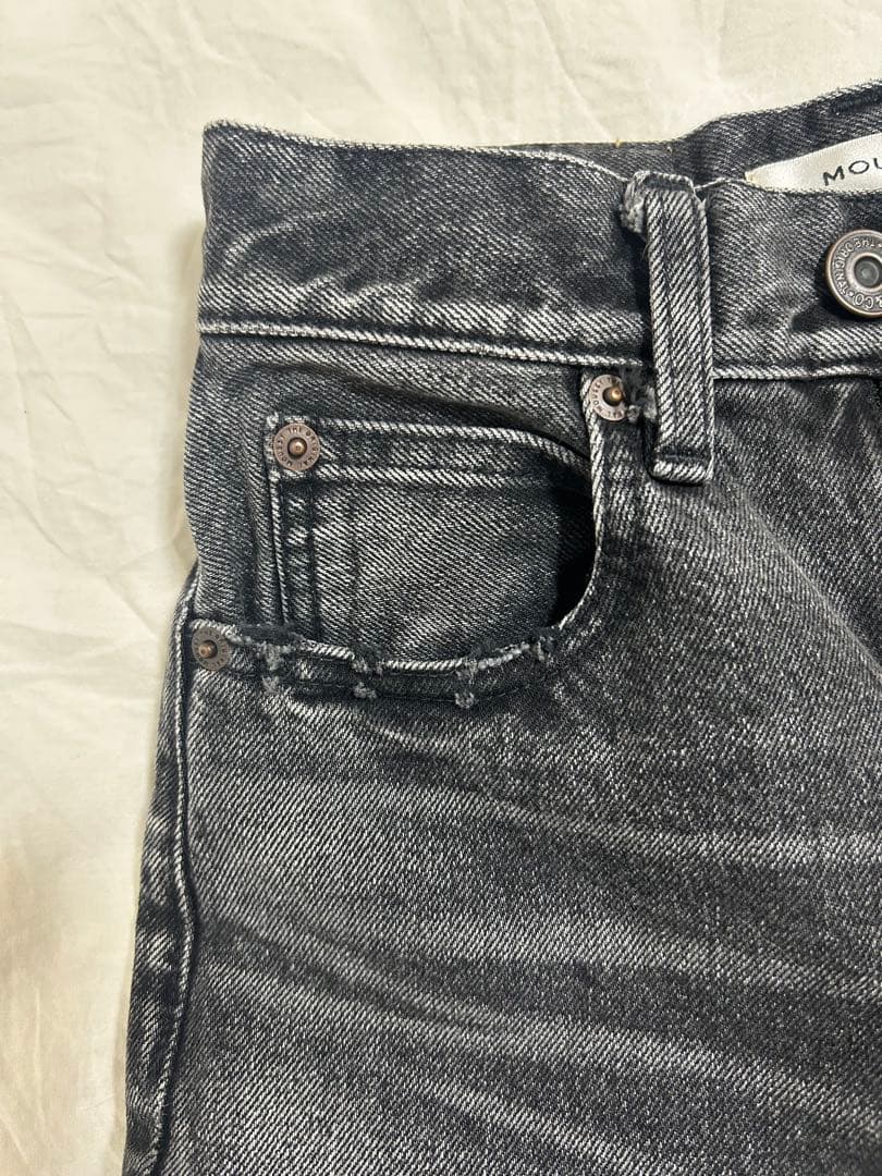 【お値下げ可】　MOUSSY MVS BLACK FLARE 23