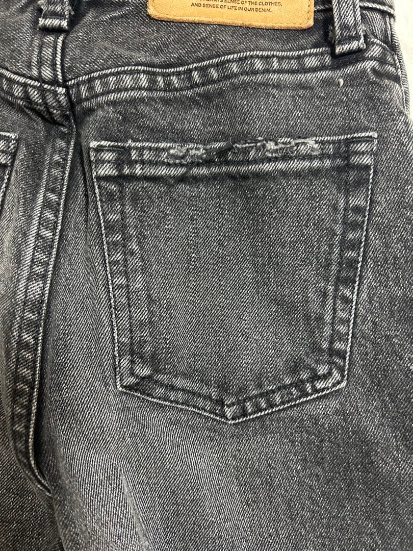 【お値下げ可】　MOUSSY MVS BLACK FLARE 23