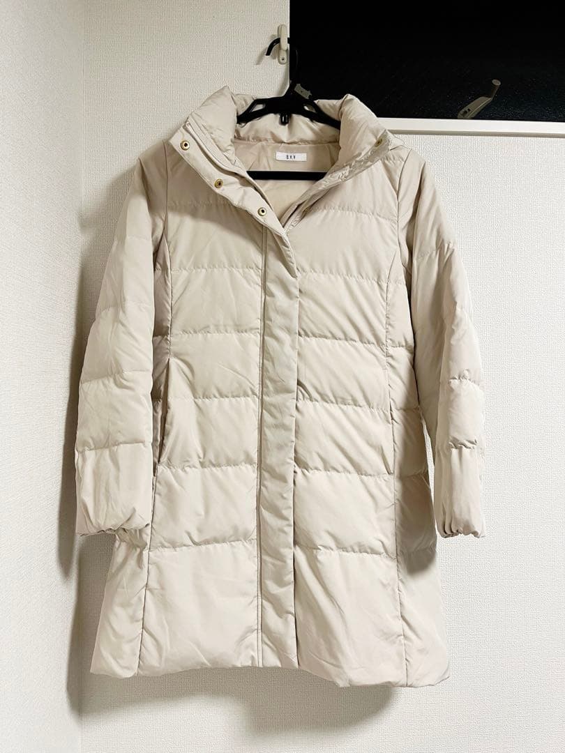 【XS 今季】avv フーデッドロングダウンコート