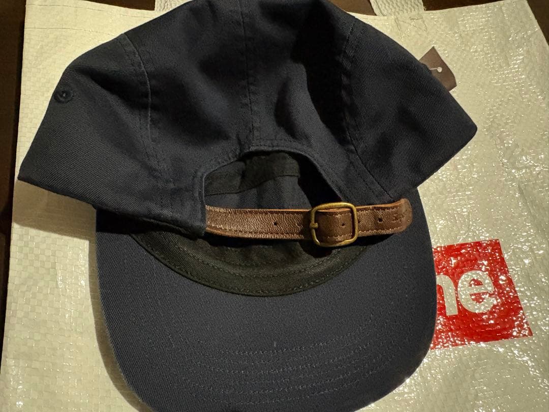 【新品未使用・タグ付】Supreme Cap ネイビー（シュプリーム）