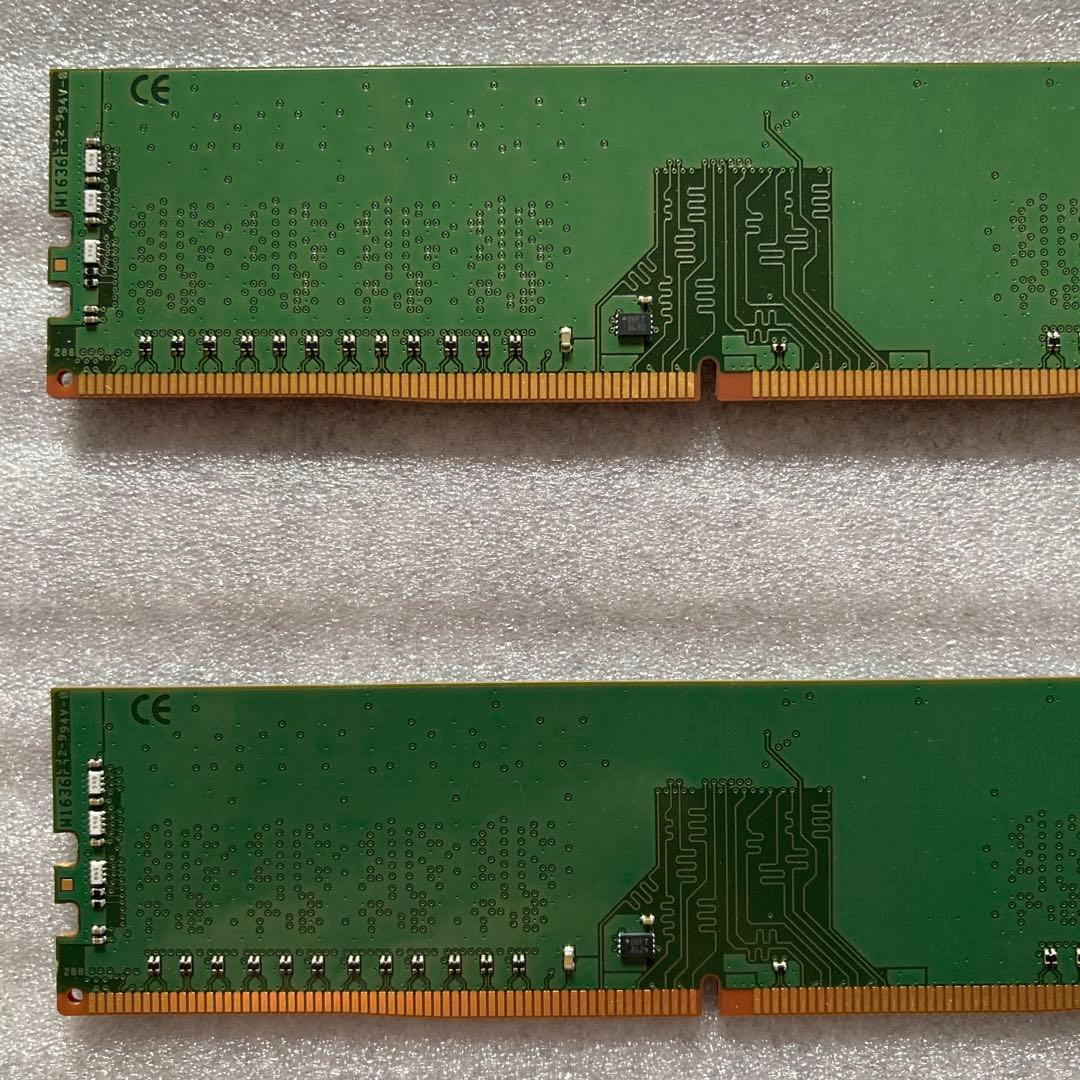 中古 SanMax micronチップ DDR4-2400 8GBx2 16GB