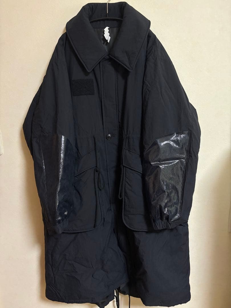 ジャケット・アウター SOSHIOTSUKI 23AW UGLY COLLAR SHELL COAT
