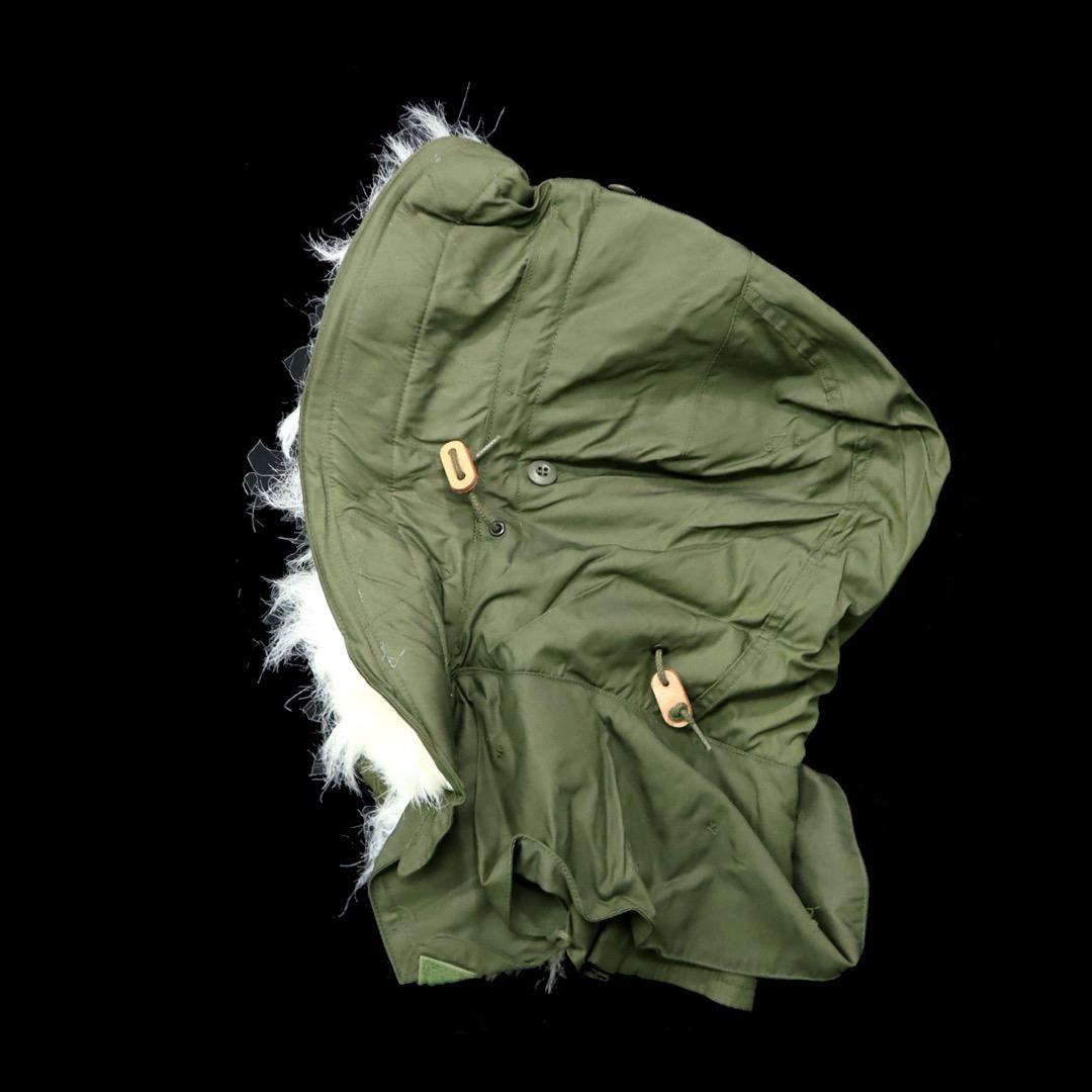 デッドストック 80s US ARMY モッズコート フード 米軍 M65 古着
