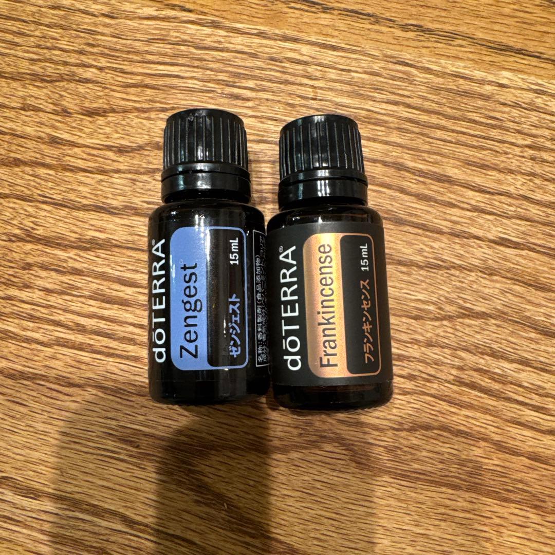 doTERRA Zengest & Frankincense 15mL セット