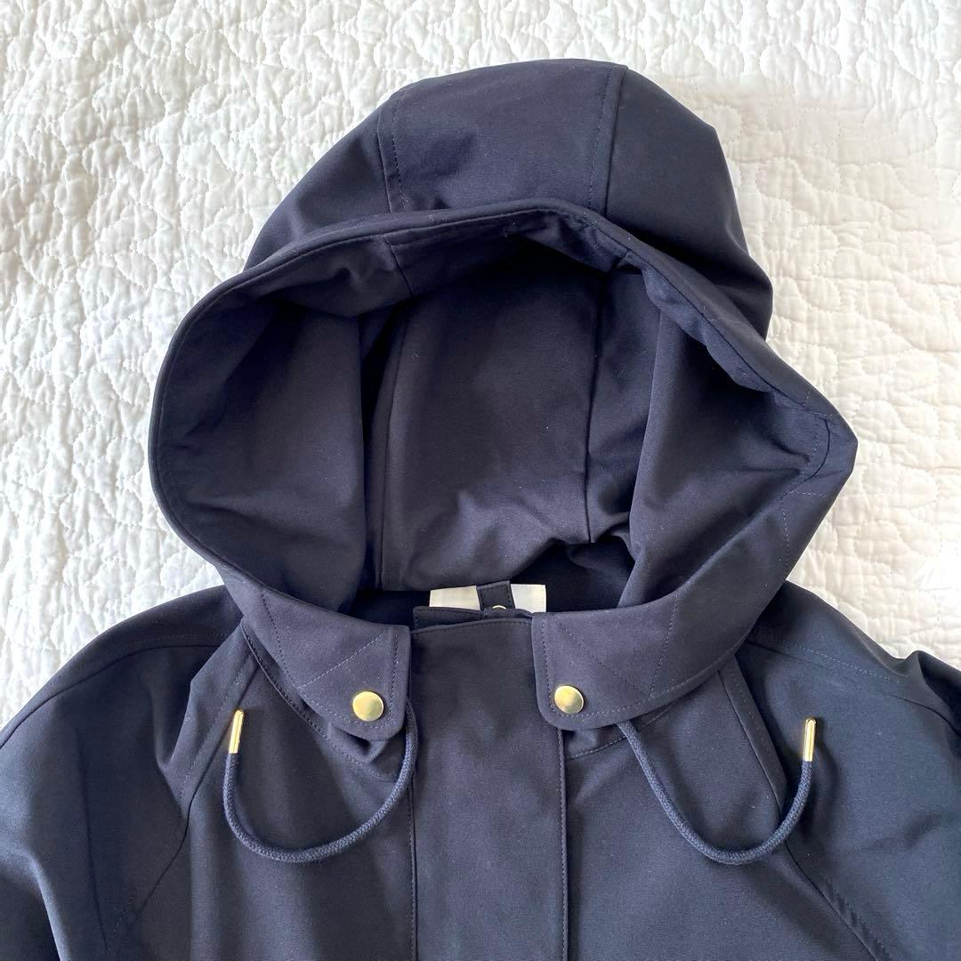 【洗える】美品 23区 モッズコート ライナー付き 32ブラック