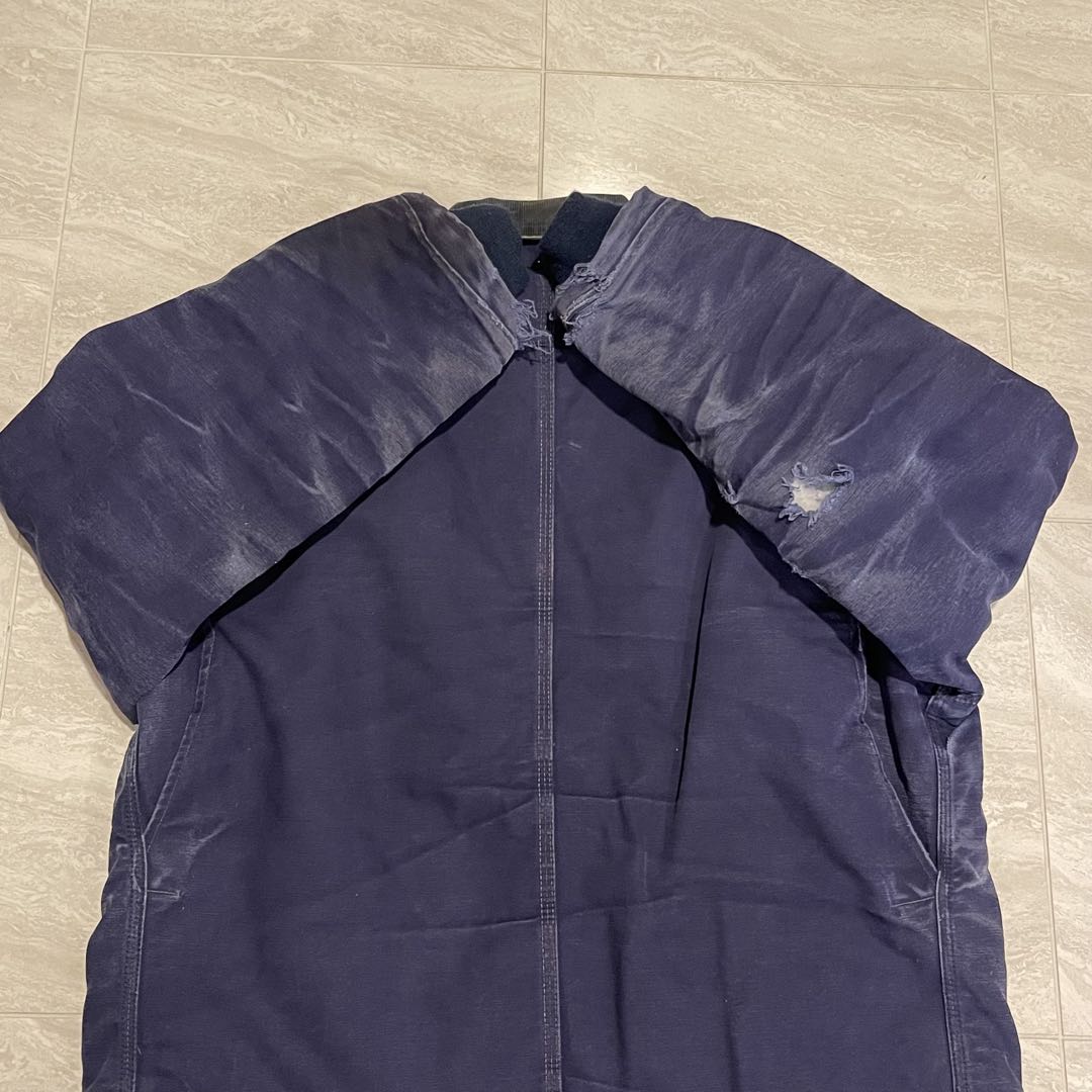 carhartt カーハートトラディショナルコート 鬼フェードネイビー XL相当