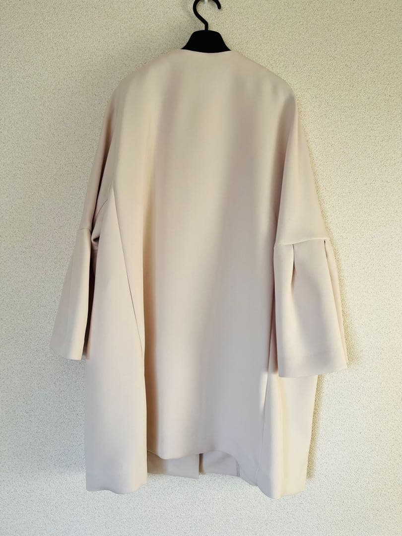 ☆新品☆OPAQUE.CLIP フレアスリーブミドルコート Lサイズ