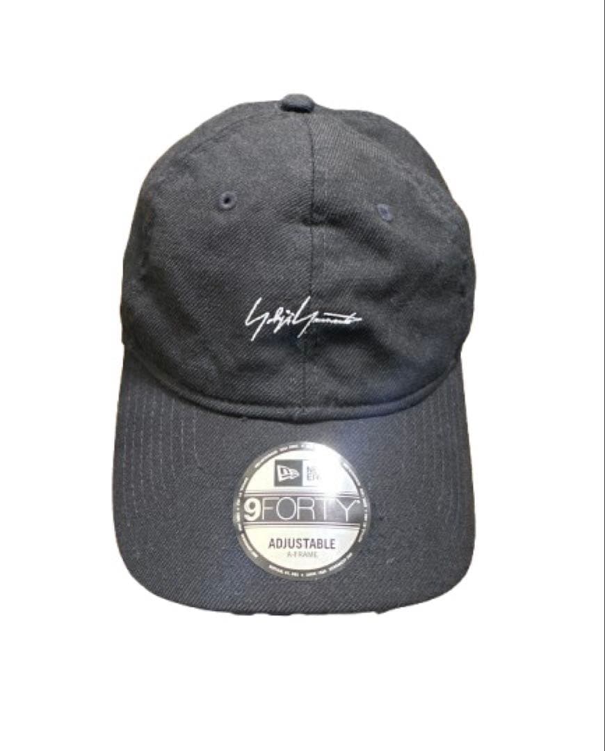 New Era × Yohji Yamamoto アジャスタブルキャップ 黒