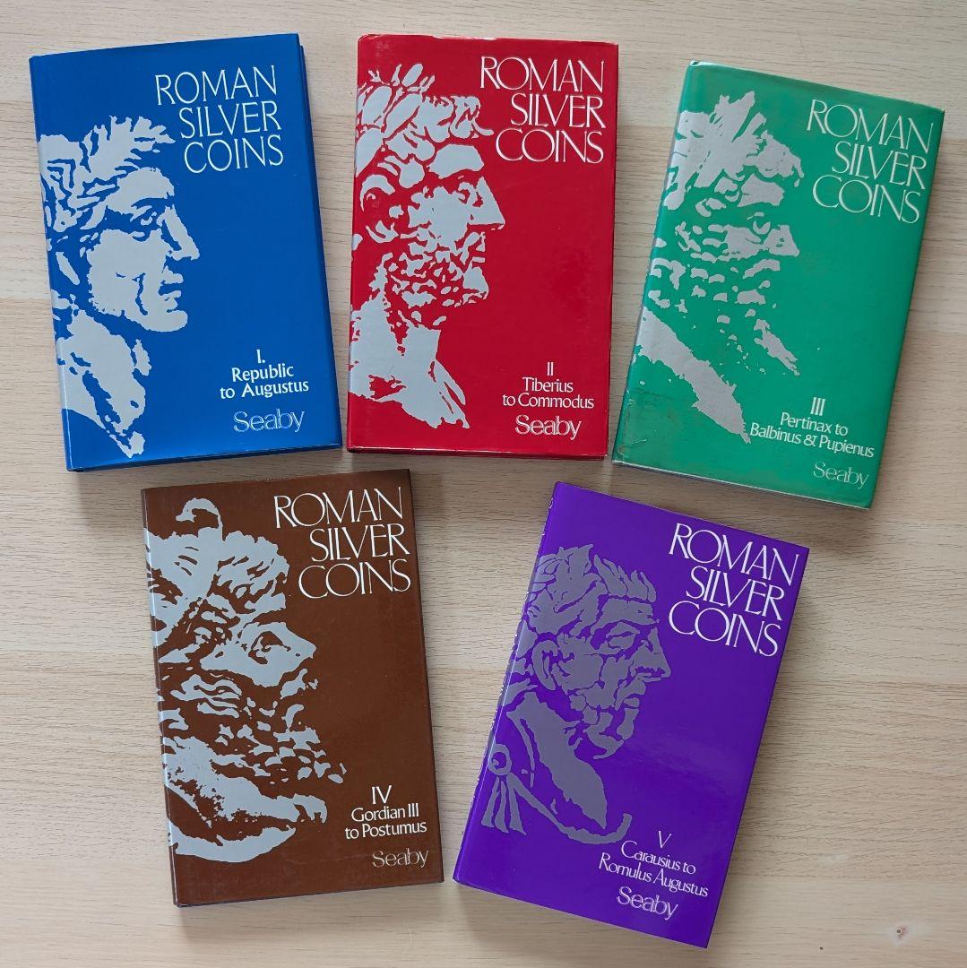 Roman Silver Coins 全5巻セット