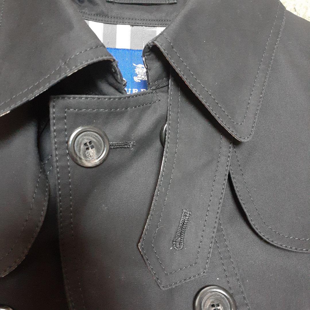 ※Domino！ BURBERRY 38サイズ Aライントレンチコート 黒