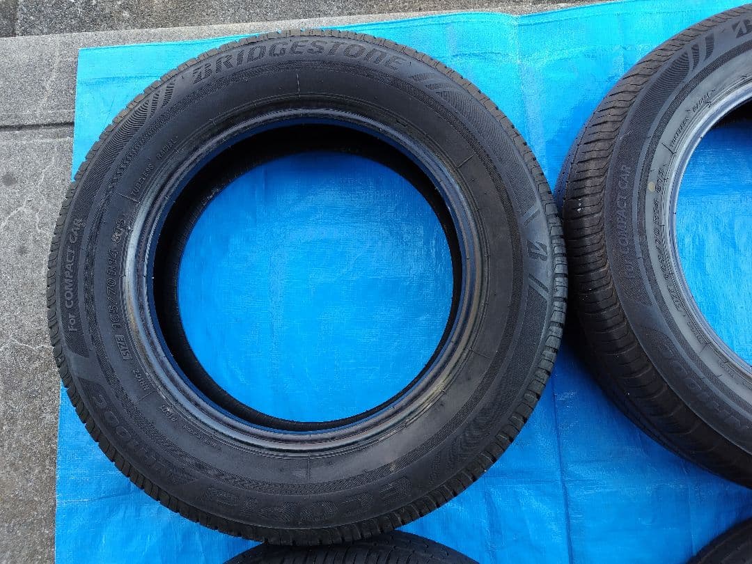 165/70R14、ブリジストン・エコピア・NH100C、4本、送料込み