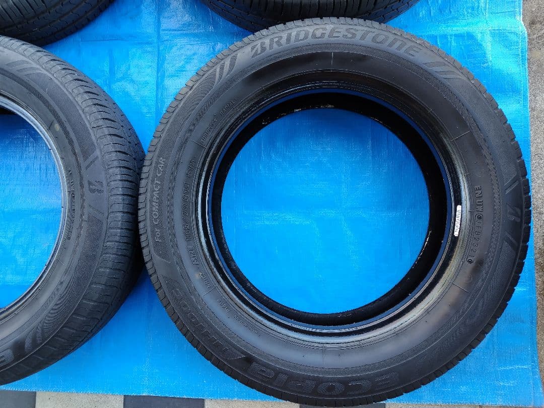 165/70R14、ブリジストン・エコピア・NH100C、4本、送料込み