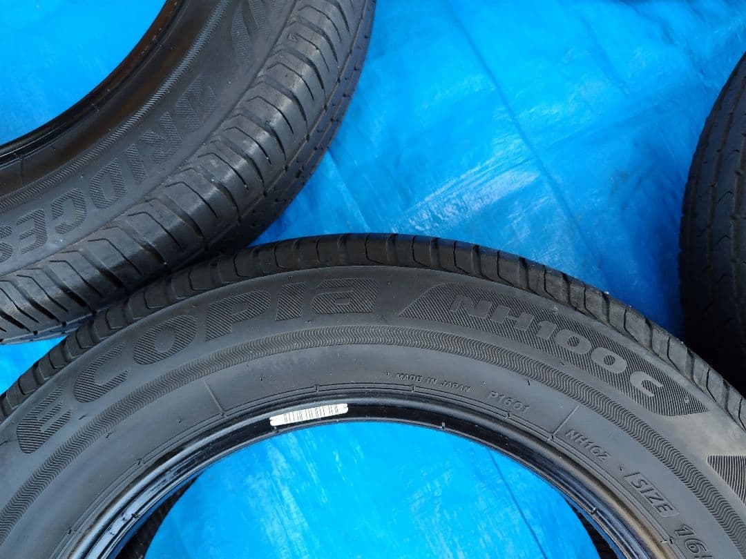 165/70R14、ブリジストン・エコピア・NH100C、4本、送料込み