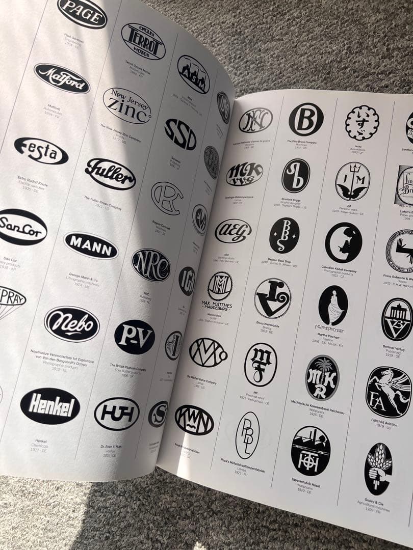 TASCHEN「LOGO BEGINNINGS」 Jens Mller