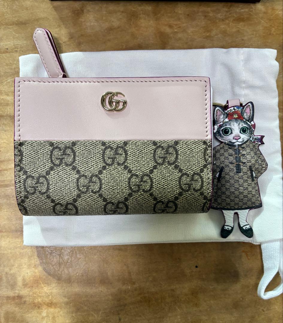 GUCCI グッチ ヒグチユウコ バイカラー スモールウォレット　日本限定