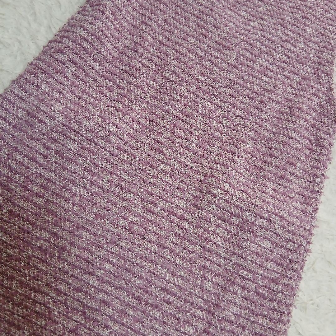 【TOCCA】【洗える！】FONDU TWEED ドレス ピンク