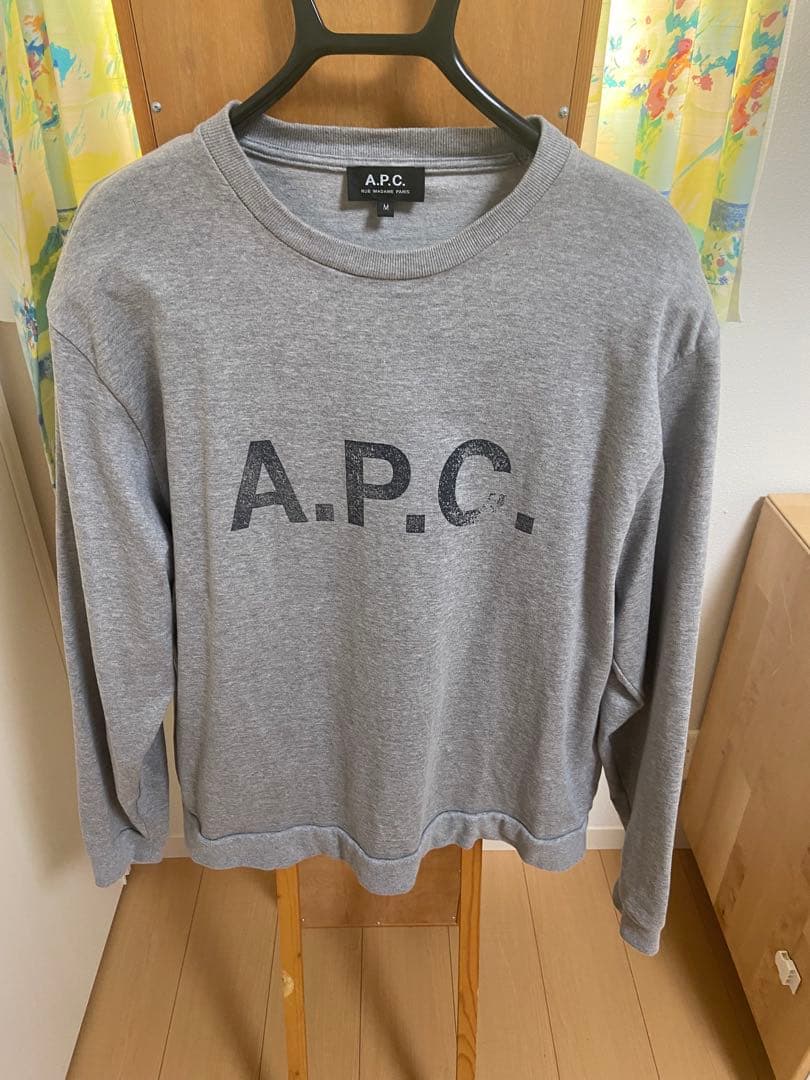a*6様 美品 EDIFICE A.P.C. 別注 スウェットライク ロングスリ