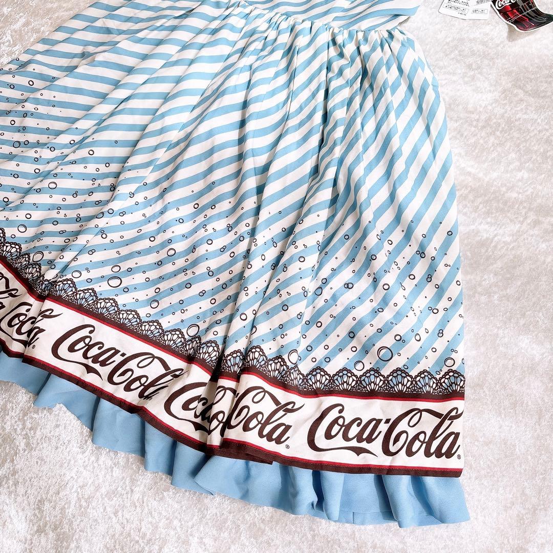 《未使用タグ付き》アクシーズファム カワイイ コカコーラコラボ　ワンピース　M