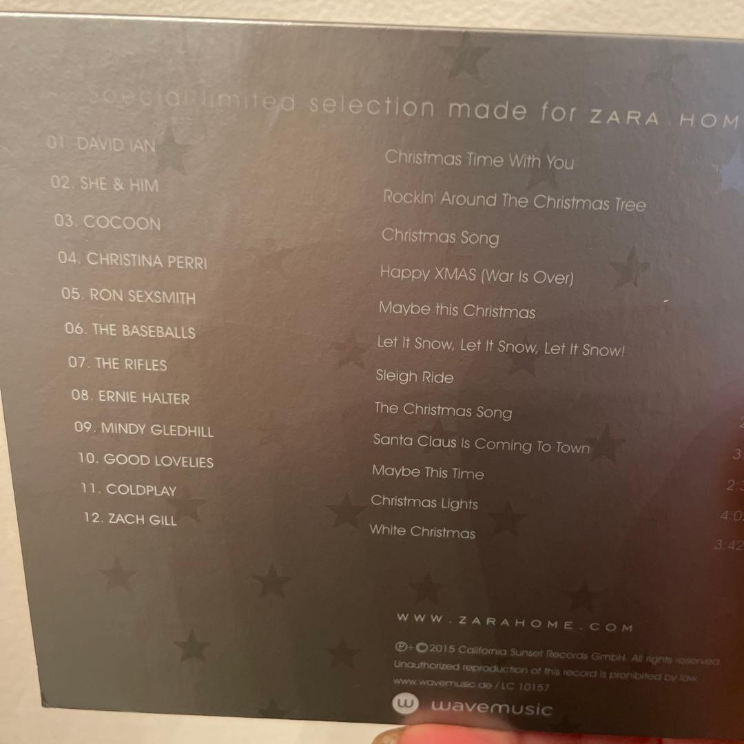 ZARA  クリスマスCD4枚