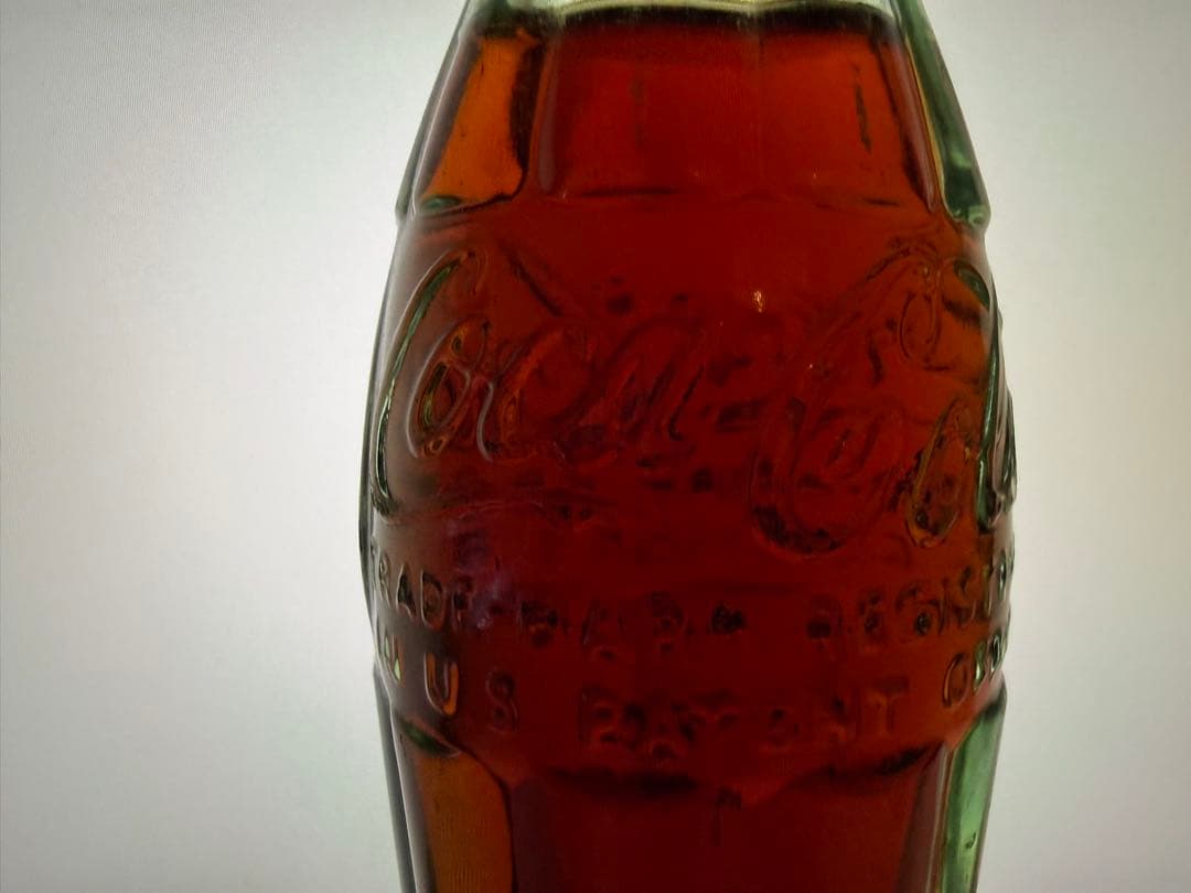 F6 レア 1952年 コカコーラ コンツァーボトル \"フルボトル\" 瓶