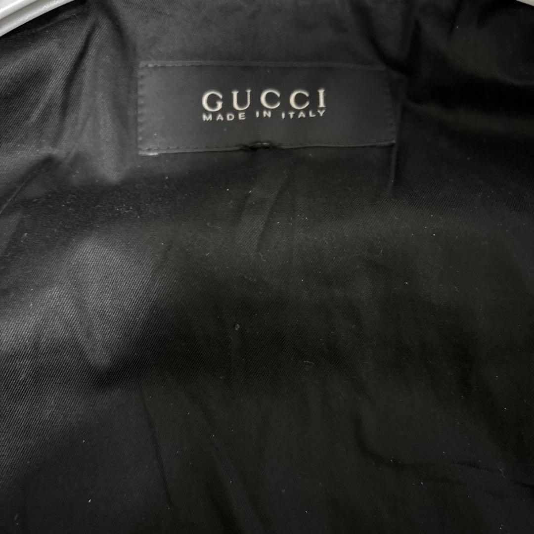 ジャケット・アウター gucci leather wool jacket archive opium