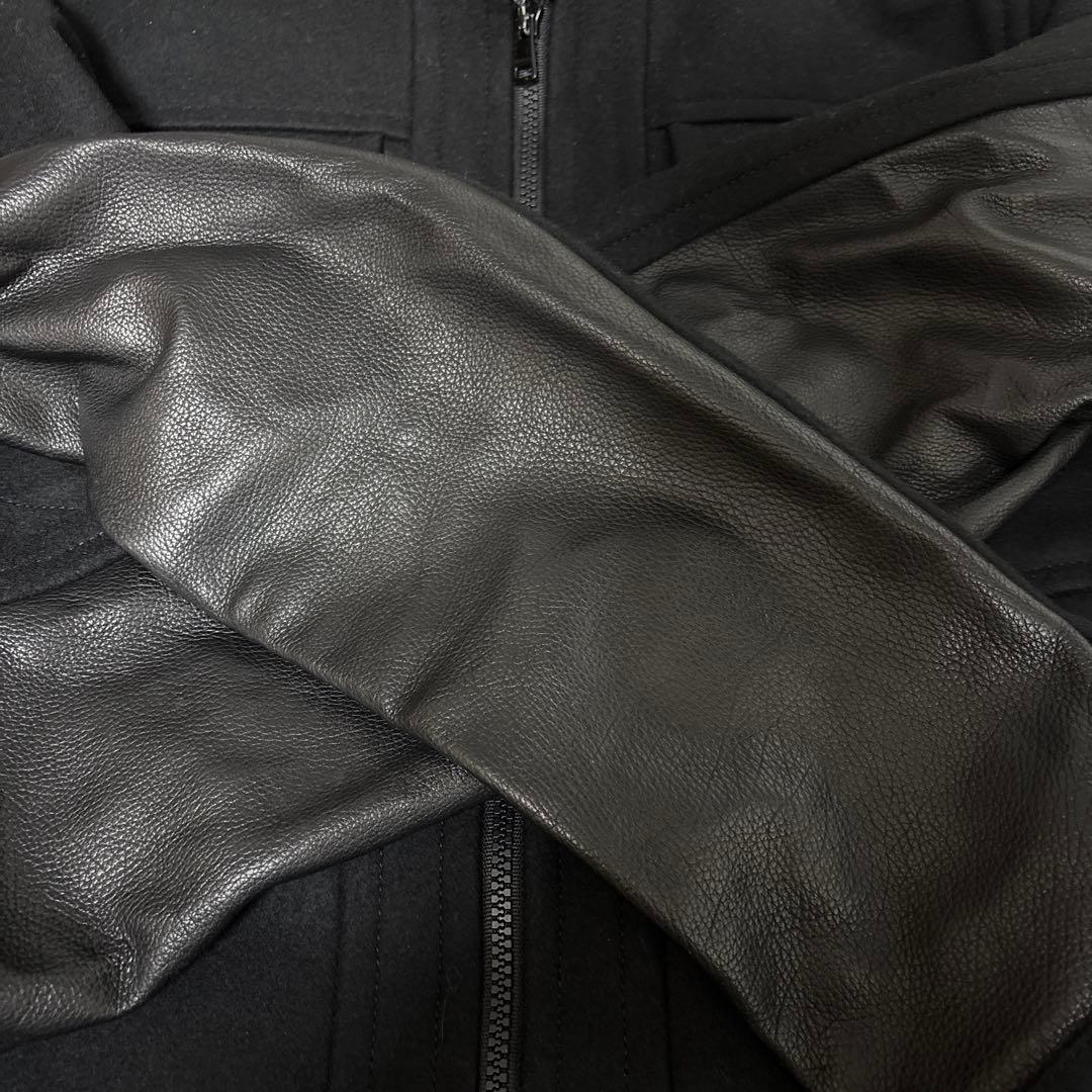 ジャケット・アウター gucci leather wool jacket archive opium