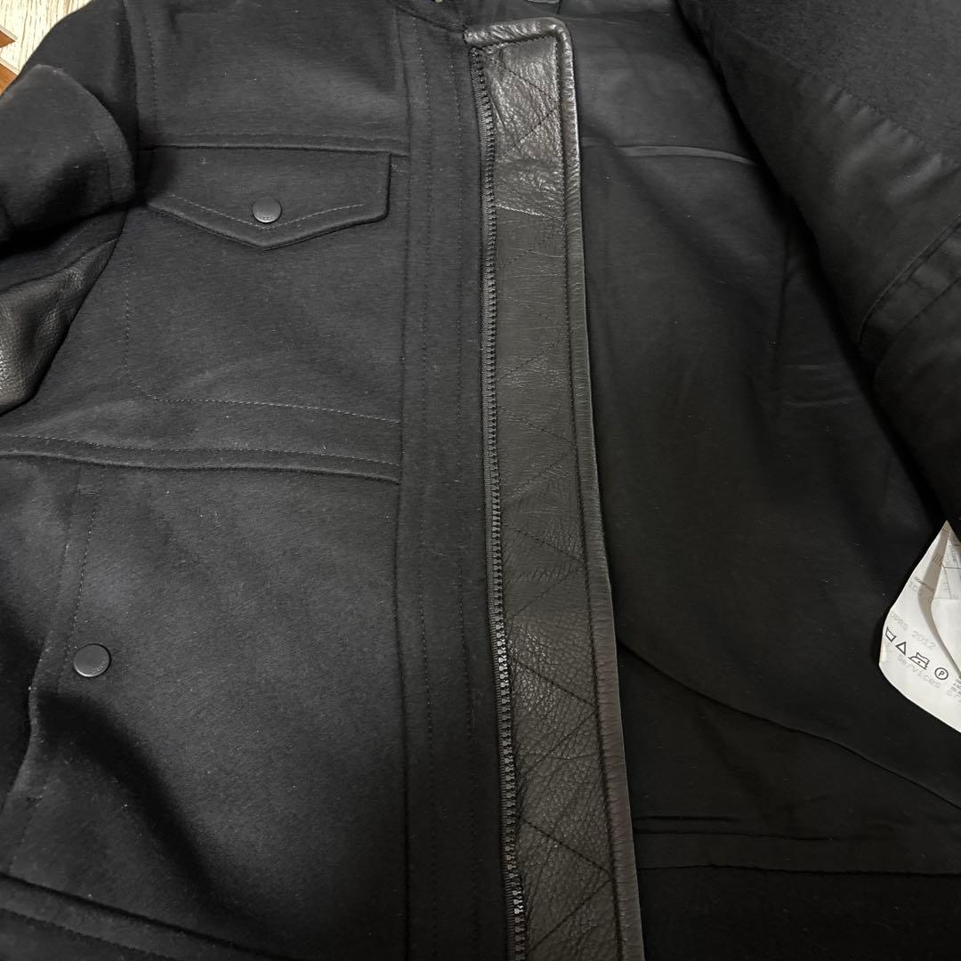 ジャケット・アウター gucci leather wool jacket archive opium