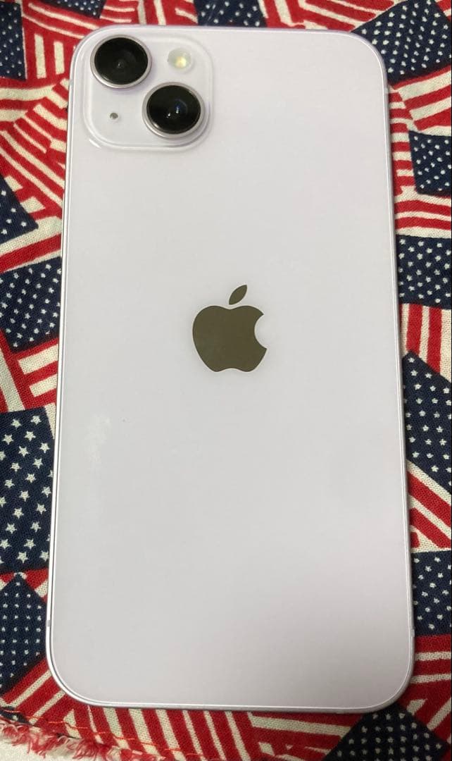 ま*ん様 iPhone 14 Plus 128GB紫　83% ＋保護フィルム・ケ